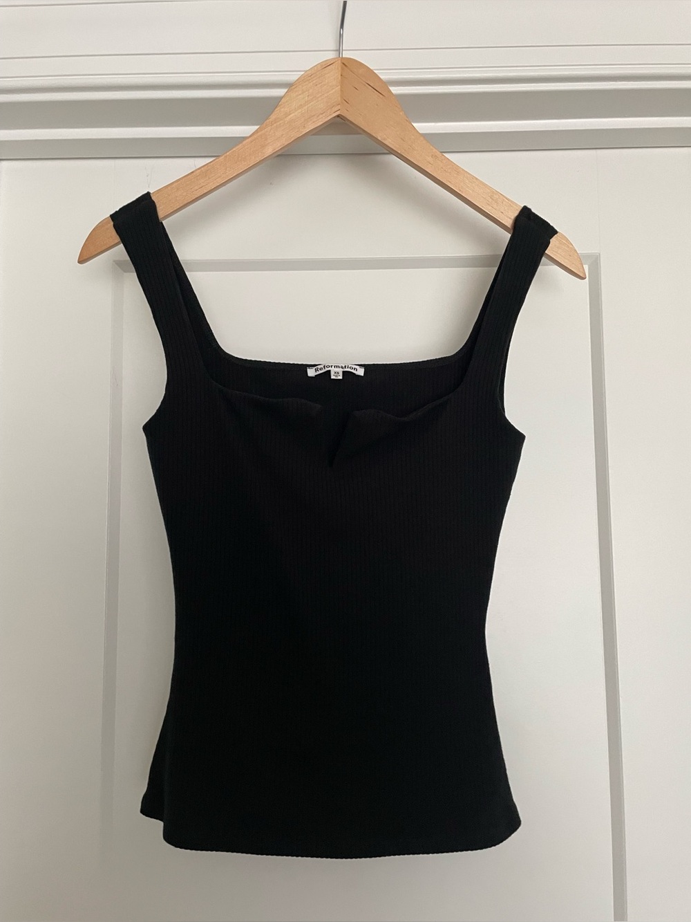 Reformation Ossie Knit Tank Black - Size XS - Picture 5 of 7